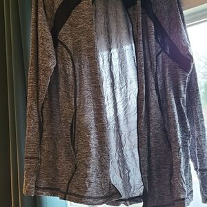 Ideology Charcoal and Black Athletic Jacket